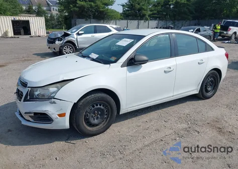 2015 Chevrolet Cruze Ls Auto из США, поврежденный, VIN 1G1PA5SG3F7117633